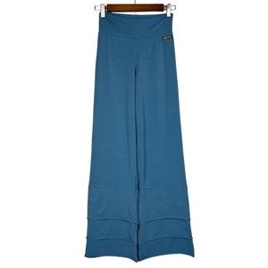 Matilda Jane Finn Tiered Ruffle Wide Leg Pants Boho Size Small